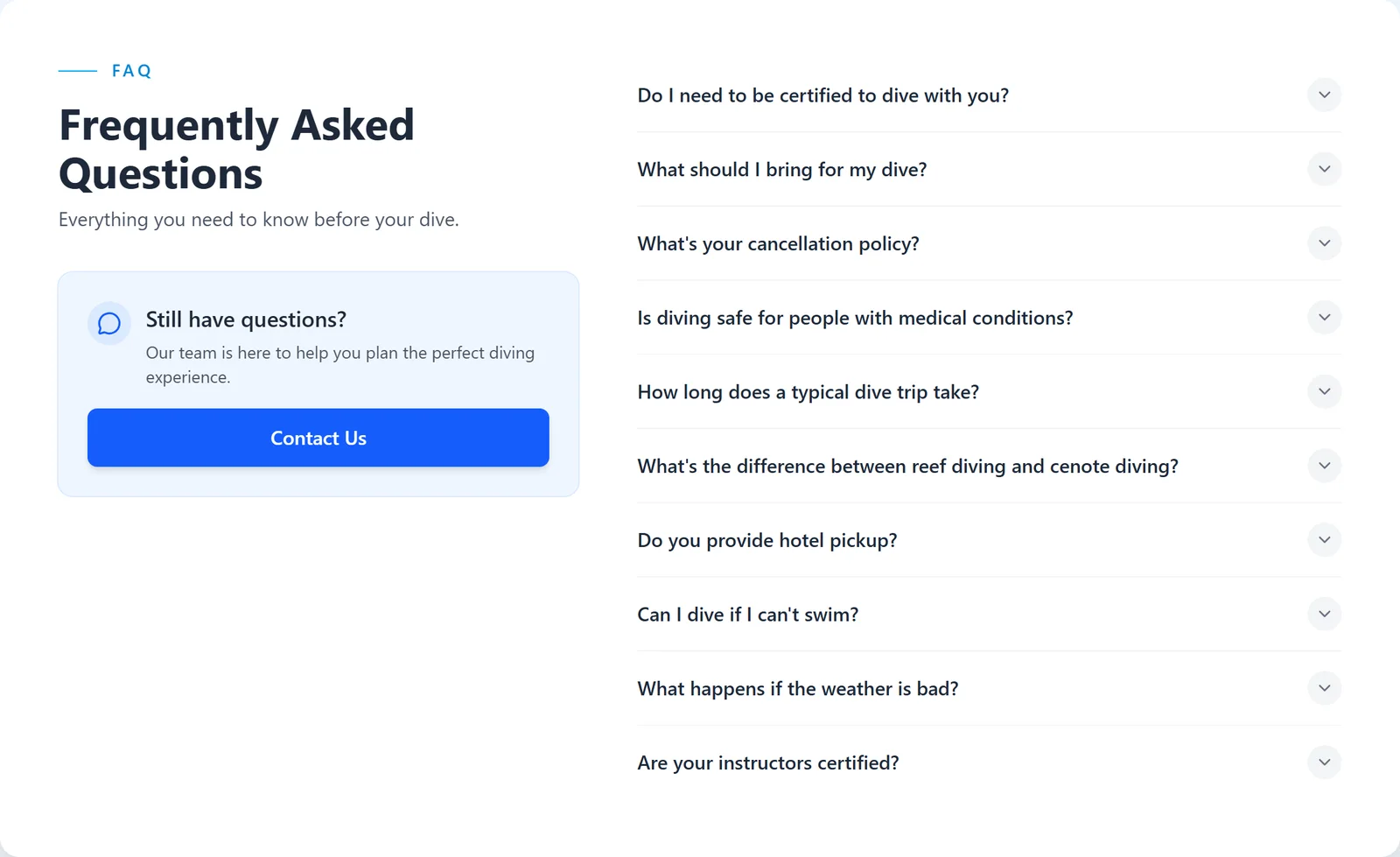 Frequently asked questions